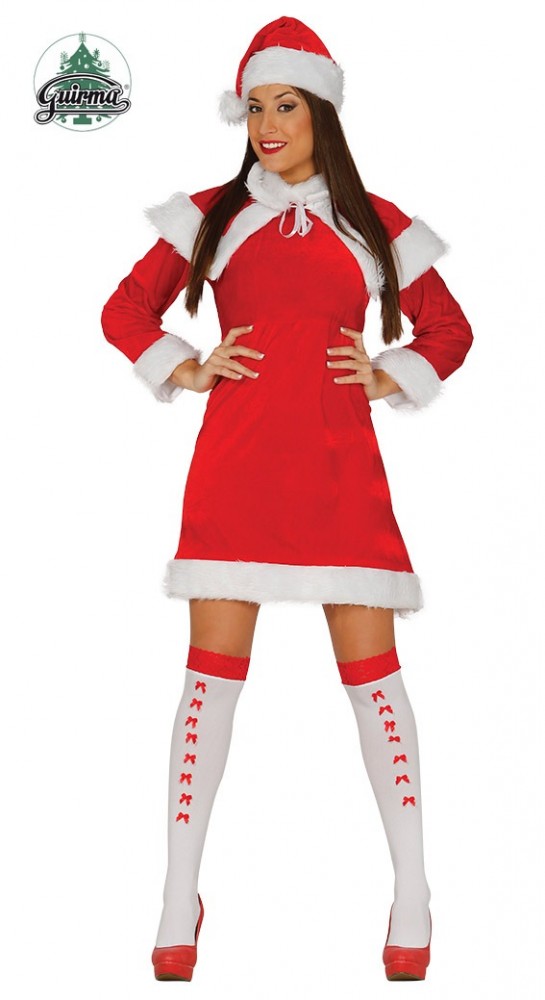 3 delig rood kerst kostuum met jurkje cape muts 40 44 kerstjurkje x mas costume christmas