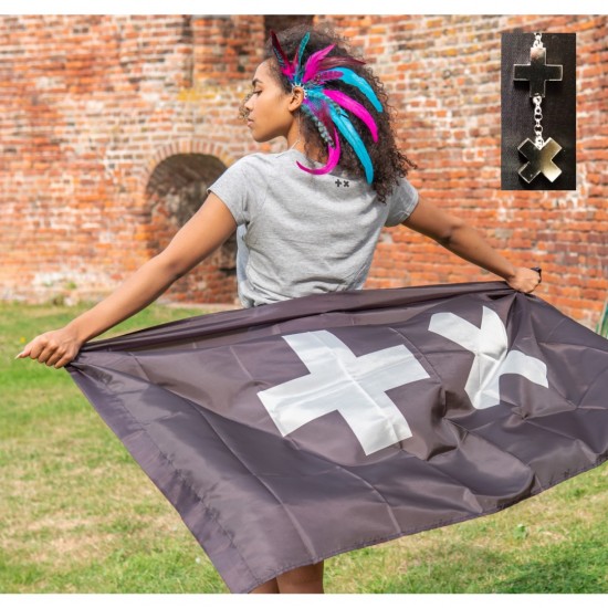 Handmade high on life martin garrix feather ear cuff with beads 2