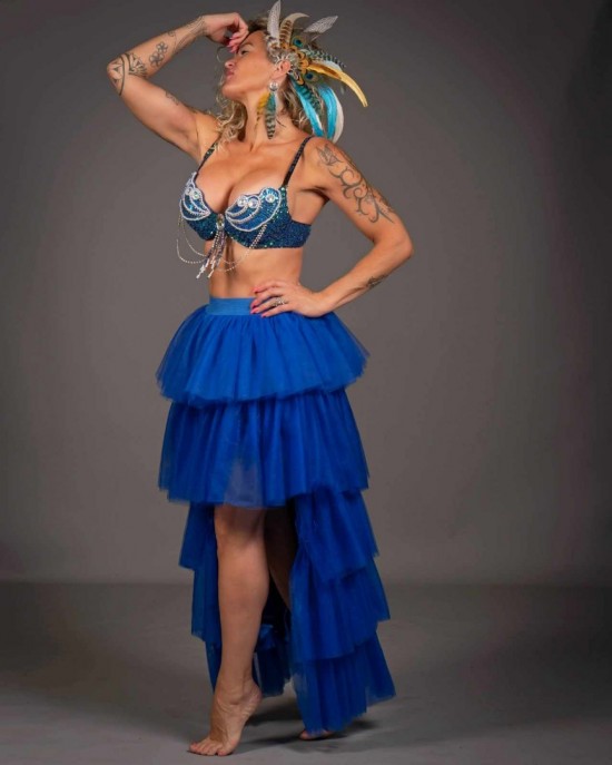 Luxe handgemaakte veren oorhaak summer on you sam feldt handmade feather earcuff festival accessories ibiza style 6