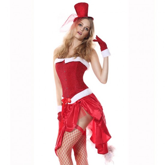 Ofever santa baby burlesque costume xt635112554